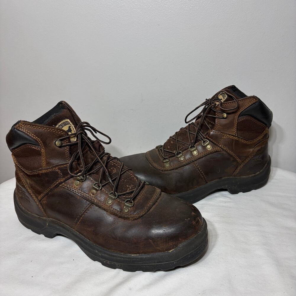 Irish Setter Red Wing Boots Ely 6" Steel Toe Workwear Waterproof Rugged 12EE